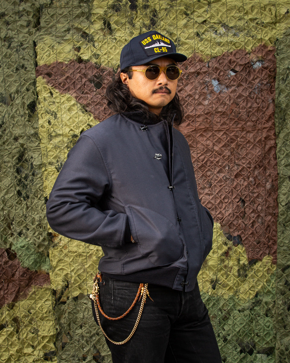 The Real McCoy's U.S.N. M-43 Deck Jacket - Navy - Standard & Strange