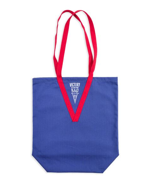 The Real McCoy's Victory Shoulder Tote Bag - Ink Blue - Standard & Strange