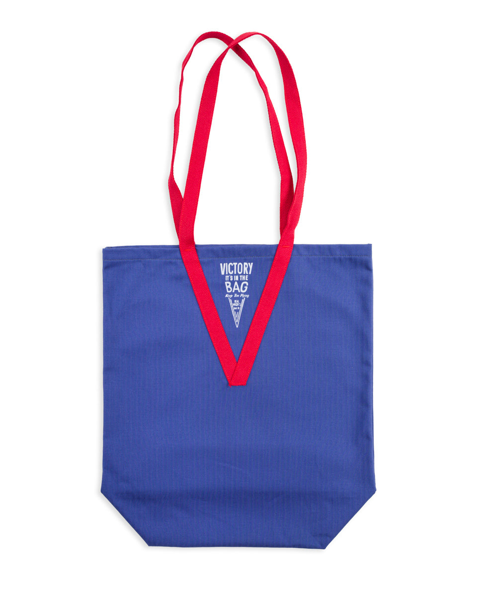 The Real McCoy's Victory Shoulder Tote Bag - Ink Blue - Standard & Strange