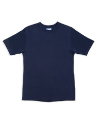 The Real McCoy's Waffle Thermal Shirt S/S - Navy - Standard & Strange