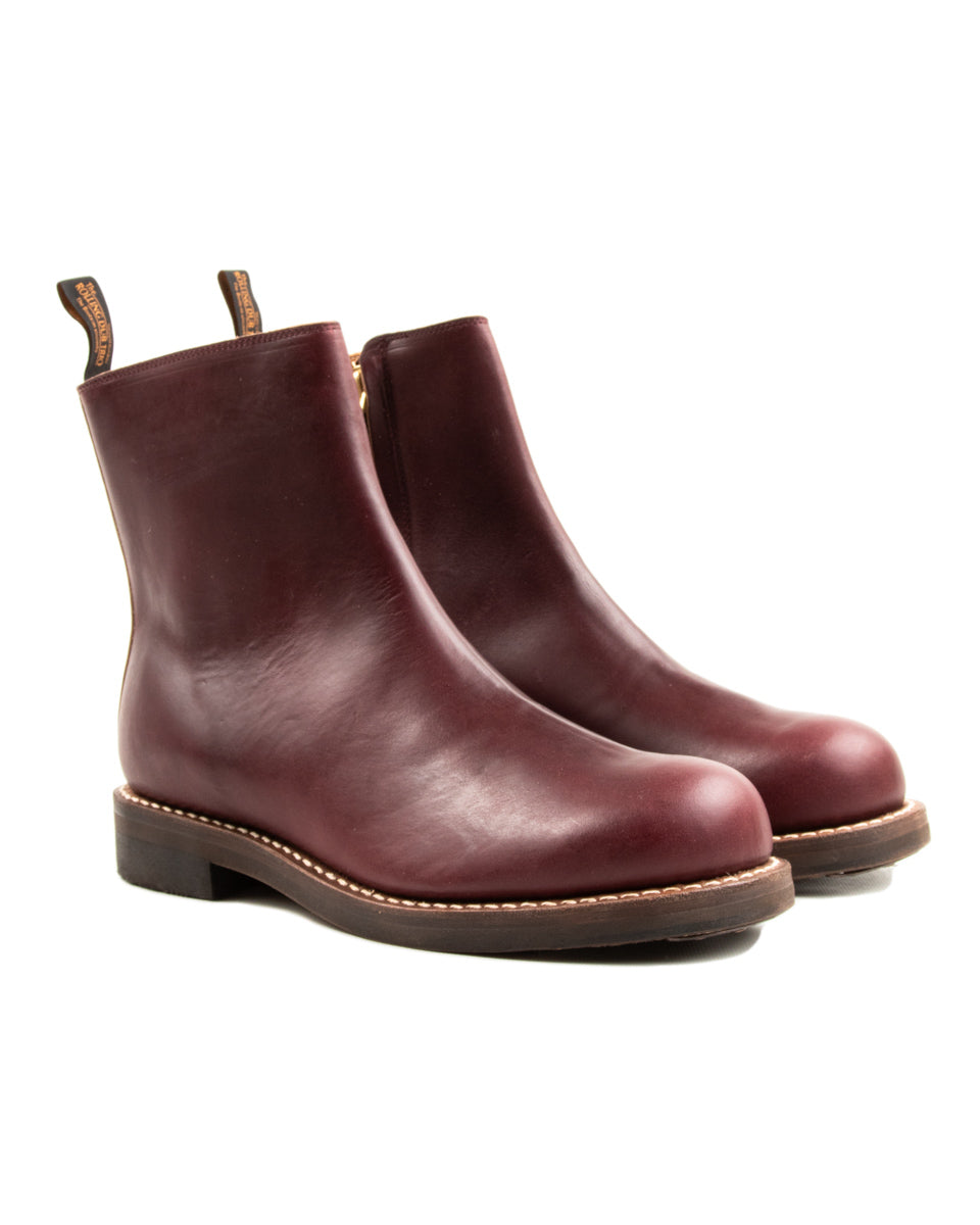 Rolling Dub Trio Casper Side Zip Boot - Burgundy CXL – Standard 