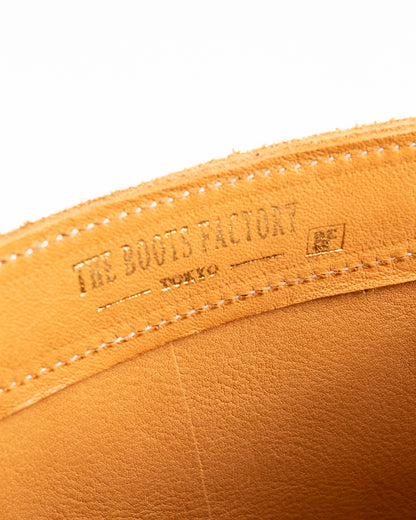 Rolling Dub Trio Griffin Engineer Boot - Dark Beige Suede - Standard & Strange