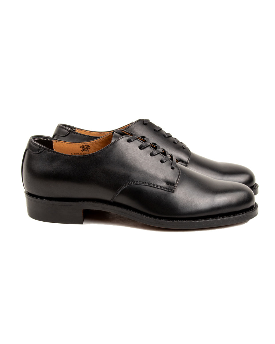 Rolling Dub Trio Masterpiece Derby Shoes - Black Japanese Box Calf - Standard & Strange