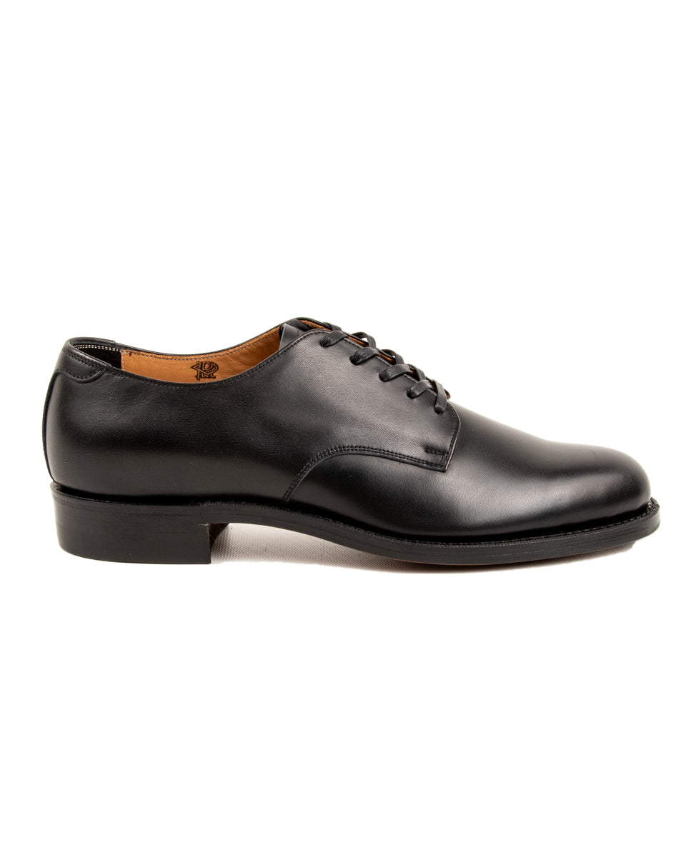 Rolling Dub Trio Masterpiece Derby Shoes - Black Japanese Box Calf - Standard & Strange