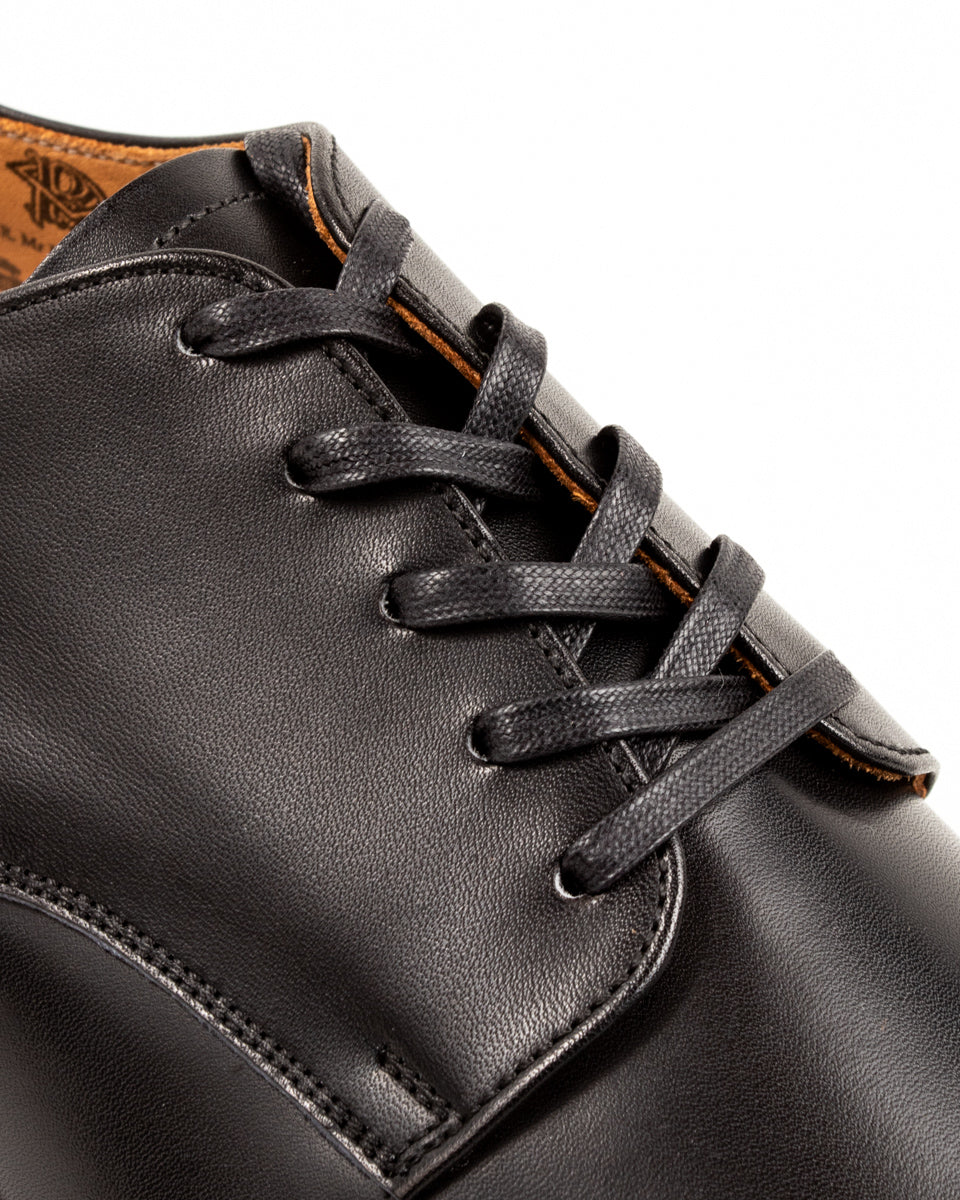 Rolling Dub Trio Masterpiece Derby Shoes - Black Japanese Box Calf - Standard & Strange