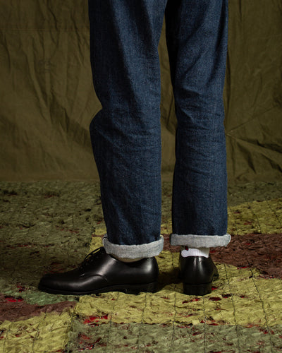 Rolling Dub Trio Masterpiece Derby Shoes - Black Japanese Box Calf - Standard & Strange