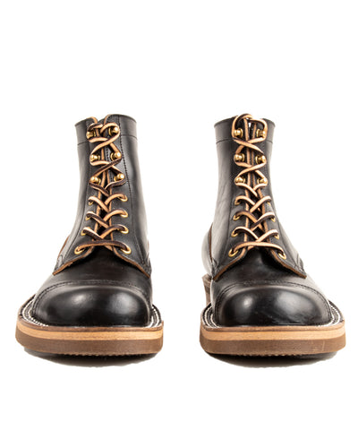 Rolling Dub Trio Roots 6" Boot - Black Horsebutt - Standard & Strange