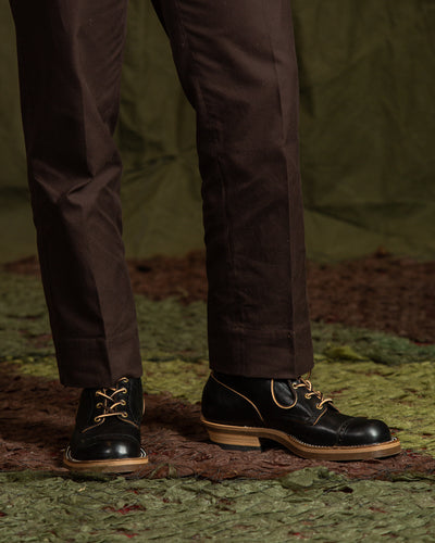 Rolling Dub Trio Roots 6" Boot - Black Horsebutt - Standard & Strange