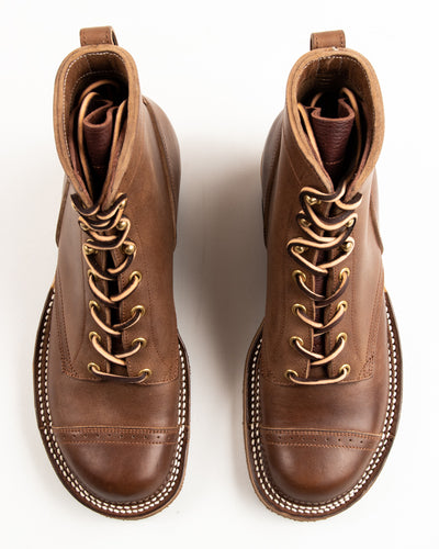 Rolling Dub Trio Roots 6" Boot - Brown Horsebutt - Standard & Strange