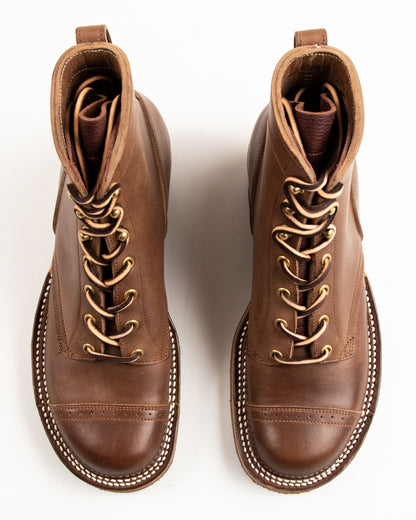 Rolling Dub Trio Roots 6" Boot - Brown Horsebutt - Standard & Strange