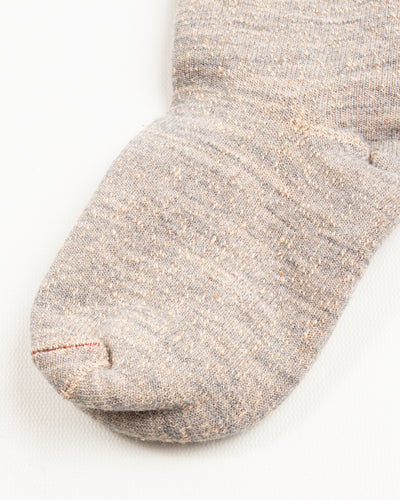 RoToTo Double Face Merino/Organic Cotton Socks - Gray/Brown - Standard & Strange