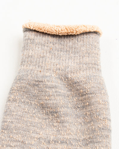 RoToTo Double Face Merino/Organic Cotton Socks - Gray/Brown - Standard & Strange