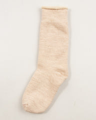 RoToTo Double Face Merino/Organic Cotton Socks - Oatmeal - Standard & Strange