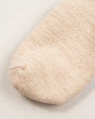 RoToTo Double Face Merino/Organic Cotton Socks - Oatmeal - Standard & Strange