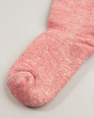 RoToTo Double Face Merino/Organic Cotton Socks - Pink - Standard & Strange