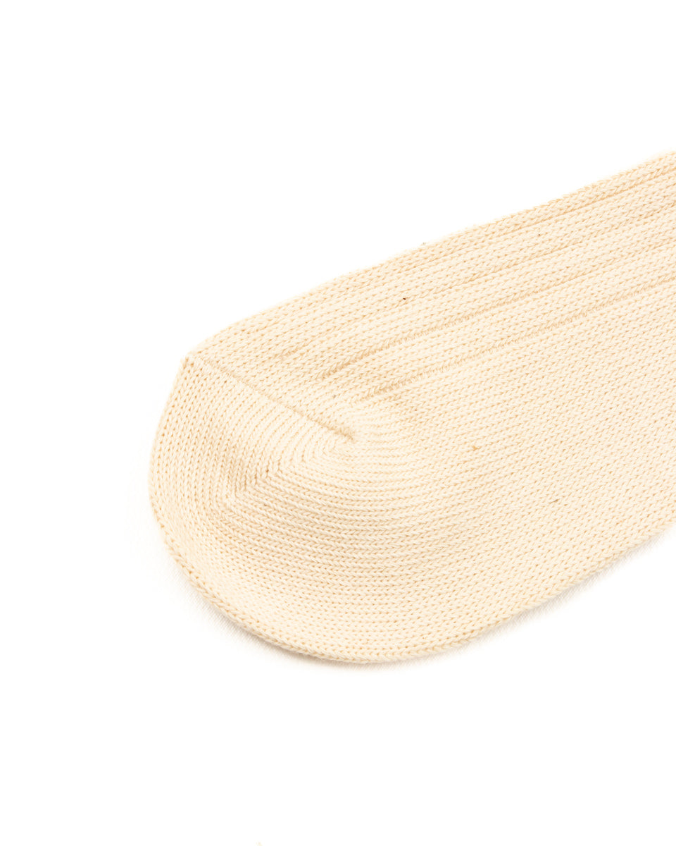 RoToTo Organic Cotton Daily 3-pack Sock - Ecru - Standard & Strange