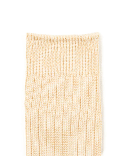 RoToTo Organic Cotton Daily 3-pack Sock - Ecru - Standard & Strange