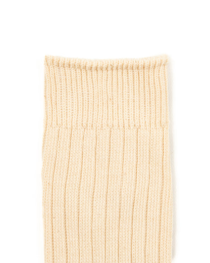 RoToTo Organic Cotton Daily 3-pack Sock - Ecru - Standard & Strange