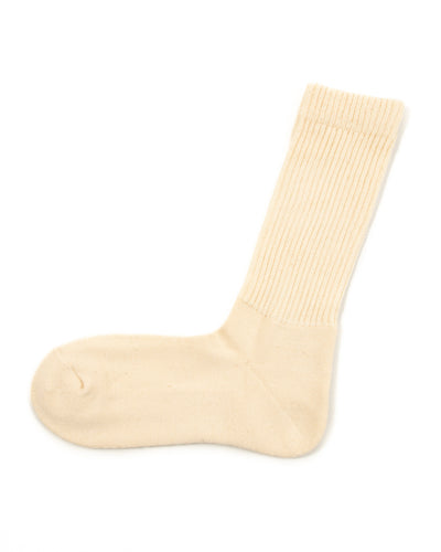 RoToTo Organic Cotton Daily 3-pack Sock - Ecru - Standard & Strange