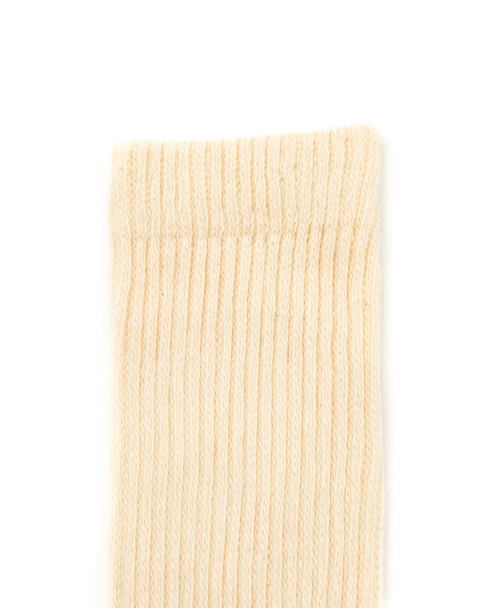 RoToTo Organic Cotton Daily 3-pack Sock - Ecru - Standard & Strange