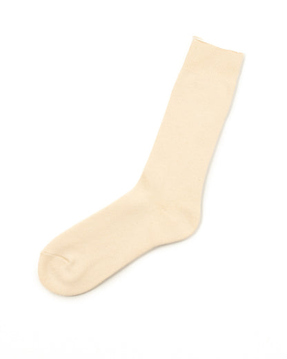 RoToTo Organic Cotton Daily 3-pack Sock - Ecru - Standard & Strange