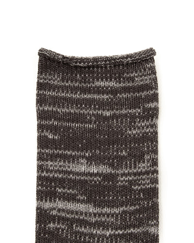 RoToTo Washi Pile Crew Socks - Charcoal - Standard & Strange