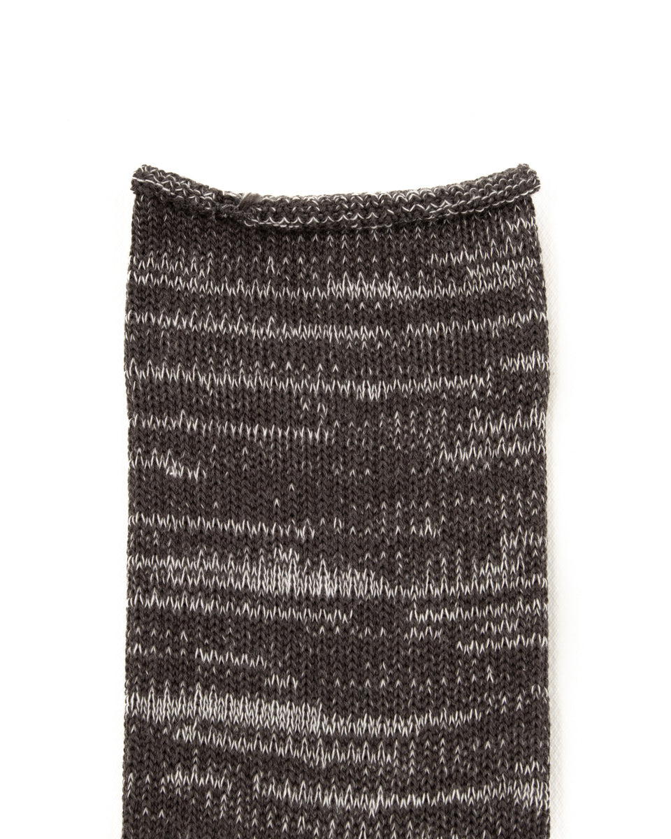 RoToTo Washi Pile Crew Socks - Charcoal - Standard & Strange