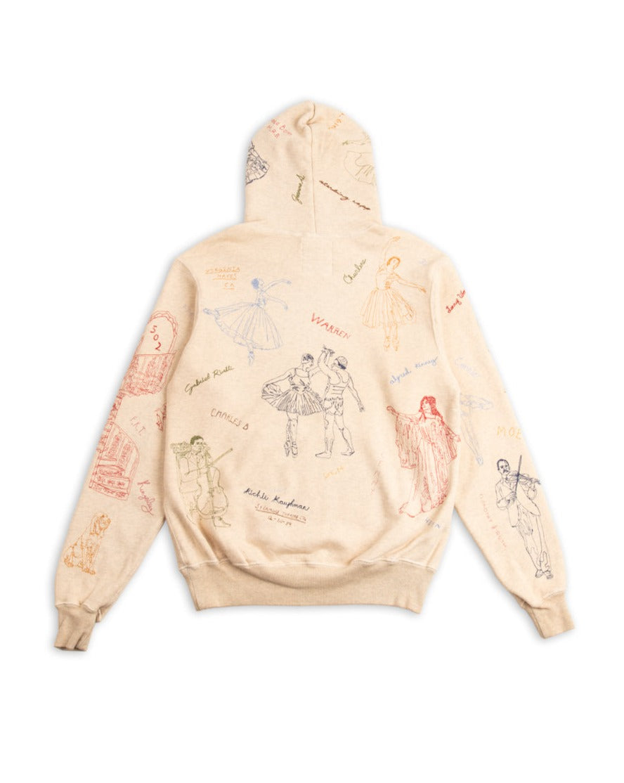 Samuel Zelig Ballet Hoodie - Oatmeal – Standard & Strange