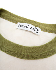 Samuel Zelig Greenwood Tee - Natural/Green - Standard & Strange