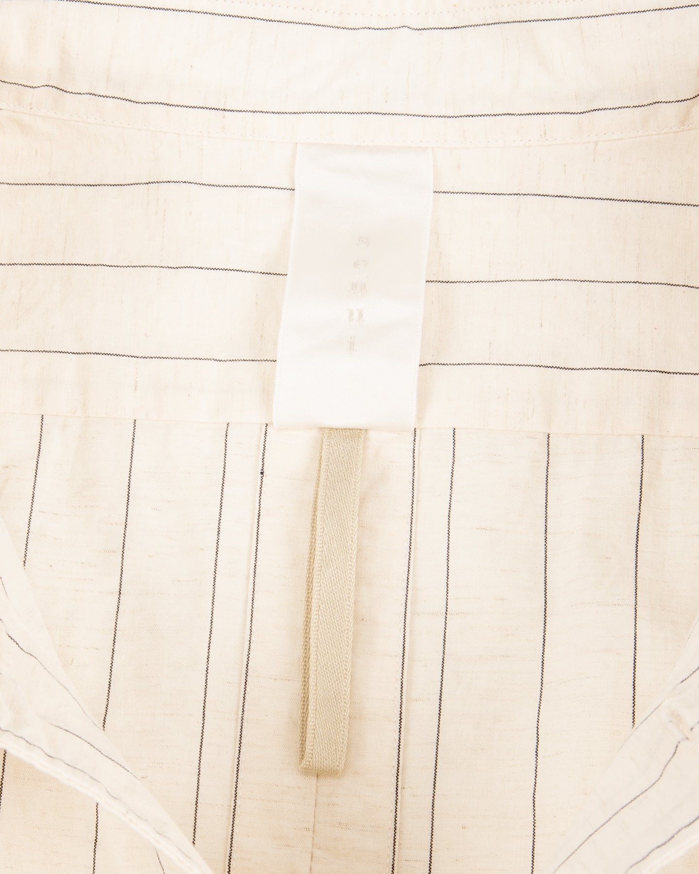 Senui Inside Pockets Shirt - Bed Linen Stripe - Standard & Strange