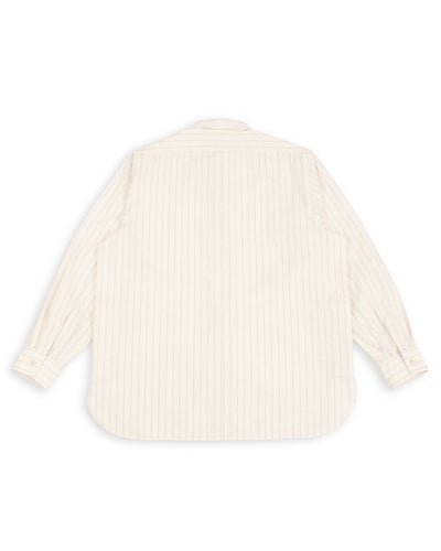 Senui Inside Pockets Shirt - Bed Linen Stripe - Standard & Strange