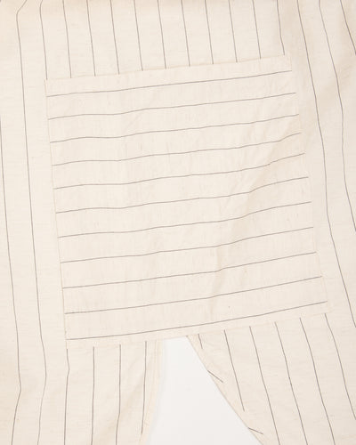 Senui Inside Pockets Shirt - Bed Linen Stripe - Standard & Strange