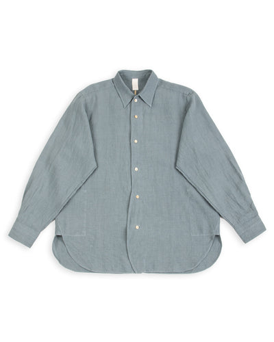 Senui Inside Pockets Shirt - Ice Washer Dry Linen - Standard & Strange