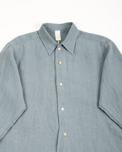 Senui Inside Pockets Shirt - Ice Washer Dry Linen - Standard & Strange