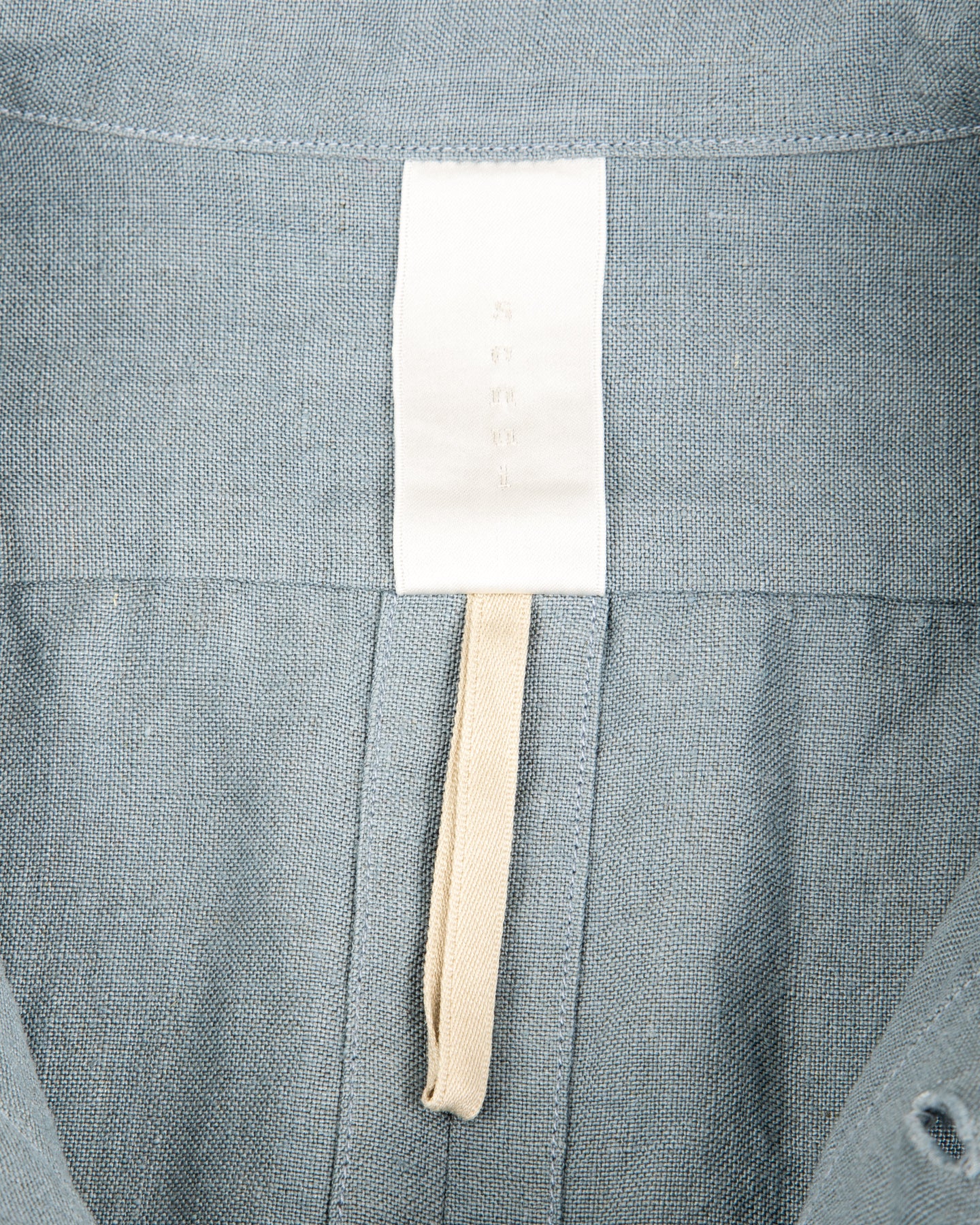 Senui Inside Pockets Shirt - Ice Washer Dry Linen - Standard & Strange
