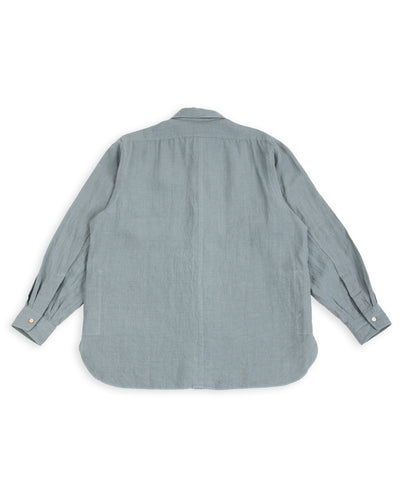 Senui Inside Pockets Shirt - Ice Washer Dry Linen - Standard & Strange