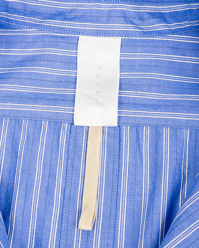Senui Sally Side Slit Shirt - Blue 38/OS - Standard & Strange