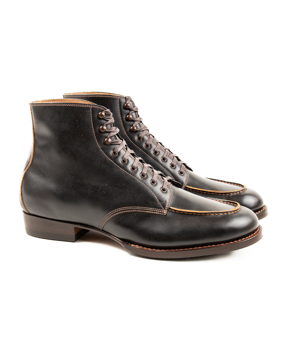 The 2 Monkeys Boots - Sportif Boot - Black Calf – Standard & Strange