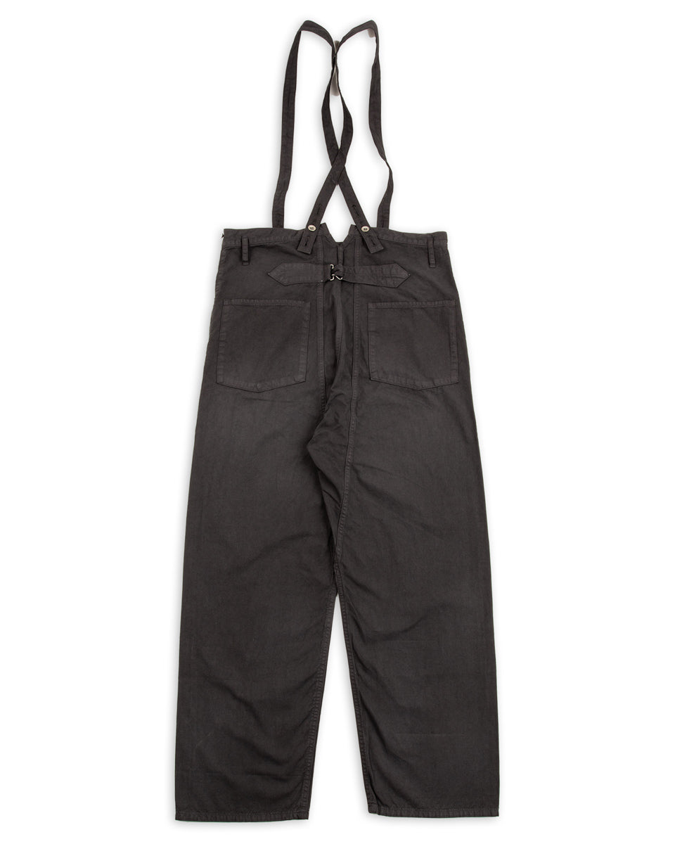 Visvim Kafka Braces Pants - Damaged Charcoal – Standard & Strange