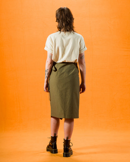 W'Menswear Annie Skirt - Green - Standard & Strange