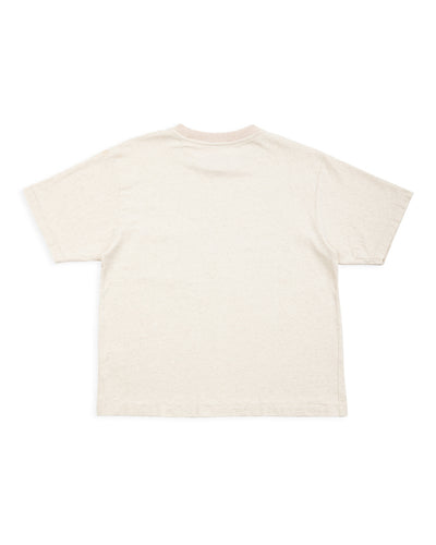 W'Menswear Bowl Tee - Oatmeal Cotton/Hemp - Standard & Strange