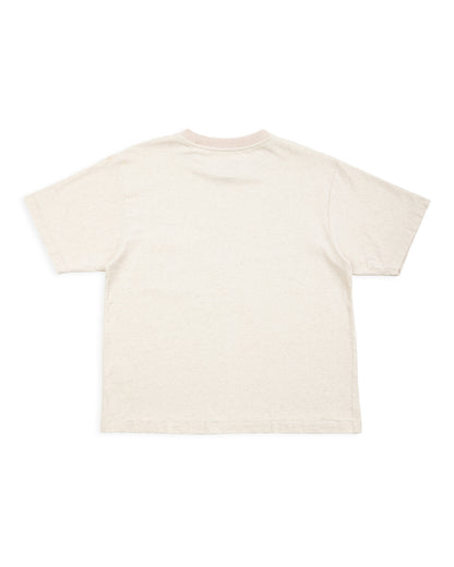 W'Menswear Bowl Tee - Oatmeal Cotton/Hemp - Standard & Strange