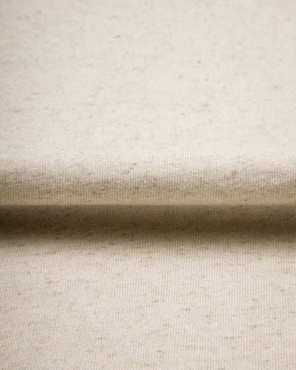 W'Menswear Bowl Tee - Oatmeal Cotton/Hemp - Standard & Strange