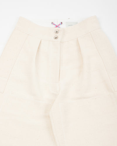 W'Menswear Burnout Pants - Natural - Standard & Strange