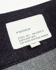 W'Menswear Crazy Border Trouser - Denim - Standard & Strange