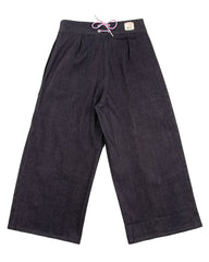 W'Menswear Crazy Border Trouser - Denim - Standard & Strange