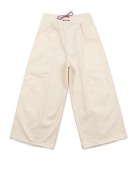 W'Menswear Crazy Border Trouser - Off-White - Standard & Strange