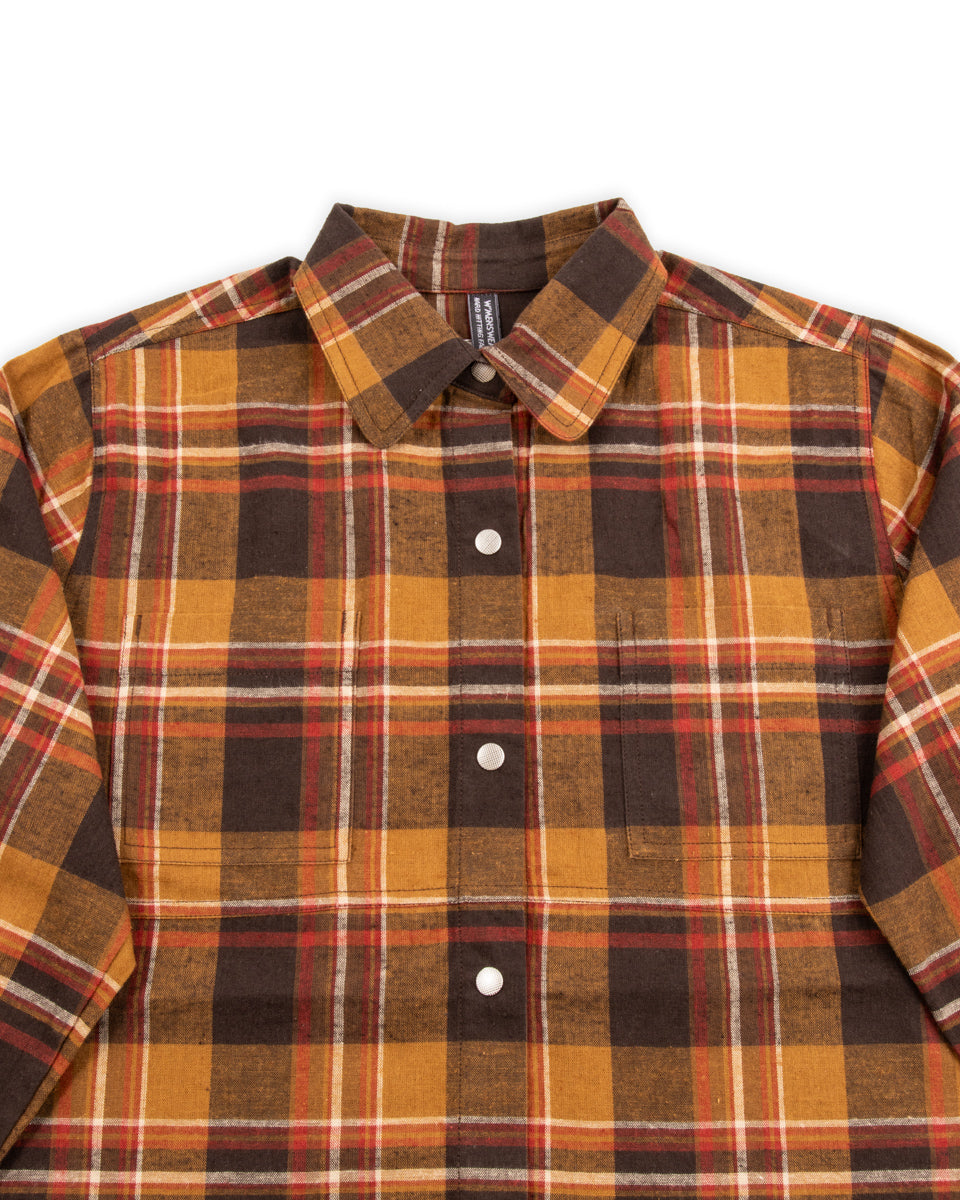 W'Menswear Crew Shirt - Check - Standard & Strange