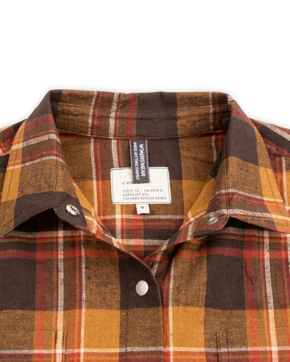 W'Menswear Crew Shirt - Check - Standard & Strange