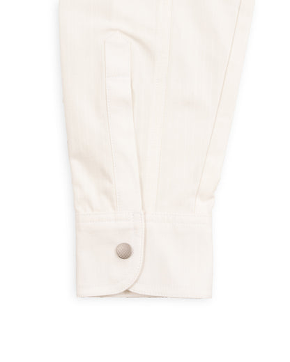 W'Menswear Crew Shirt - Off-White - Standard & Strange